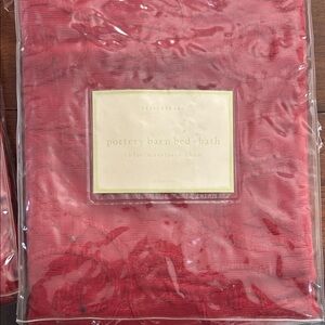Pottery Barn Crimson Sham